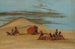 Sioux painting worshiping on red rocks - George Catlin — artwork view