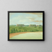 Square Hills 1200 miles above St. Louis - George Catlin — framed artwork on a wall