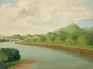 The Tower 1100 miles above St. Louis - George Catlin — artwork view