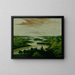 View from Floyd's Tomb, 1300 miles above St. Louis - George Catlin — framed artwork on a wall