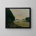View of the alluvial banks of the Missouri 600 miles upstream of St. Louis - George Catlin — framed artwork on a wall