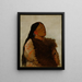 L'épouse des Six - George Catlin — framed artwork on a wall