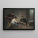 Chinese Players Painting - George Chinnery — framed artwork on a wall