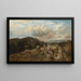 At the Harvest - George Cole — framed artwork on a wall