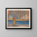 Decor for the representation of Richard II by Charles Kean at the Princess's Theatre on March 12, 1857, act 4, scene 2 - George Cressal Ellis — framed artwork on a wall