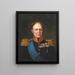Portrait of Tsar Alexander I of Russia - Style of George Dawe — framed artwork on a wall