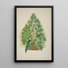 Mon jardin à Ceylan Pl004 - George De Alwis — framed artwork on a wall