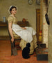 Her First Place - George Dunlop Leslie — artwork view