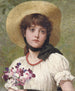 Scented Peony Painting - George Dunlop Leslie — artwork view
