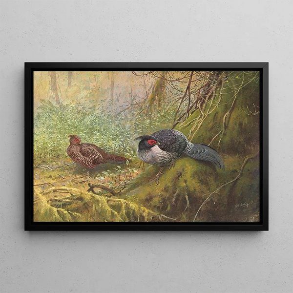 Nepal Kaleege - George Edward Lodge — framed artwork on a wall