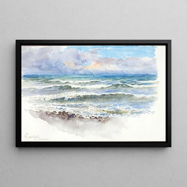 Pwllheli, North Wales - George Elbert Burr — framed artwork on a wall