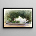 From the Pincio, Rome - George Elbert Burr — framed artwork on a wall