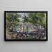 Old Bridge near Betws-y-Coed, North Wales - George Elbert Burr — framed artwork on a wall