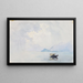 Rain in Bellagio - George Elbert Burr — framed artwork on a wall