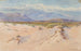 Sand Dunes Harlech, North Wales - George Elbert Burr — artwork view