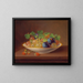 Still life with fruits - George Forster — framed artwork on a wall