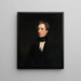 Portrait of Thomas Francis Meagher Meagher de l'Épée 1823-1867 Young Irishman - George Francis Mulvany — framed artwork on a wall