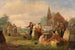 Les orphelins du village - George Francis Mulvany — artwork view