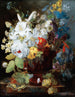 Still life with flowers - George Frederik Ziesel — artwork view