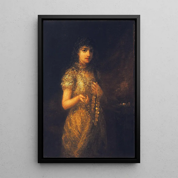 Fedalma - George Fuller — framed artwork on a wall