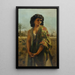 Leila - George Hamilton Barrable — framed artwork on a wall