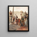 Sièges des Hautains - George Hand Wright — framed artwork on a wall