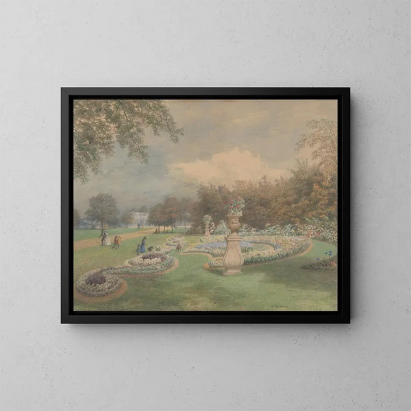 Parc des Régents - George Harvey — framed artwork on a wall