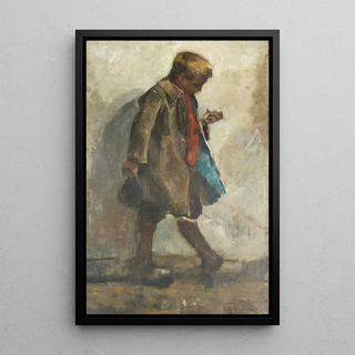 George Hendrik Breitner - Jongetje met vogel.webp