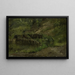 Landscape of the Prairie - George Hendrik Breitner — framed artwork on a wall