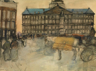 Hôtel de Ville d'Amsterdam - George Hendrik Breitner — artwork view