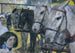 Horse-drawn carriage on Dam Square in Amsterdam - George Hendrik Breitner — artwork view