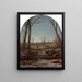 Morning Glacial Painting - George Henry Boughton — framed artwork on a wall