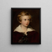 Portrait of Master John Fletcher - George Henry Harlow — framed artwork on a wall