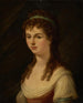 Portrait of a young woman - George Henry Harlow — artwork view
