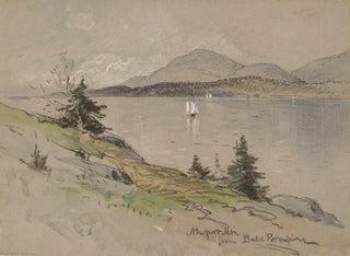 Mountain of Newport from Bald Porcupine - George Henry Smillie — artwork view