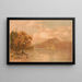 Autumn on the River - George Herbert McCord — framed artwork on a wall