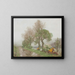 A Path by the Riverside - George Houston — framed artwork on a wall