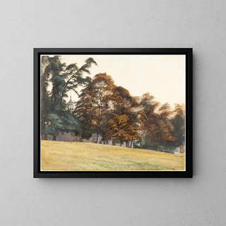 the Gardens of Castle Howard - George Howard, 9th Earl of Carlisle — framed artwork on a wall