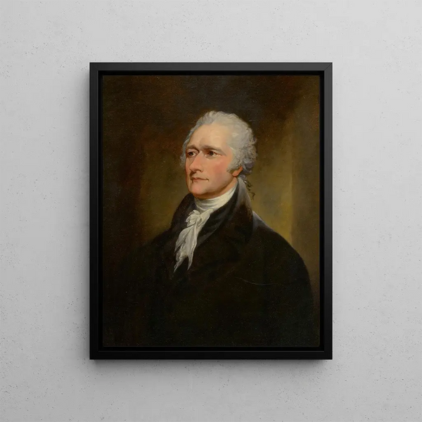 Alexandre Hamilton - George Howorth — framed artwork on a wall