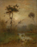 A Morning of Silver - George Inness — artwork view