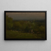Orchard of Apple Trees - George Inness — framed artwork on a wall
