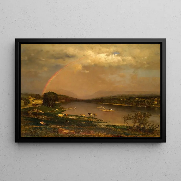 Le Delaware Water Gap - George Inness — framed artwork on a wall