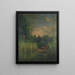 Twilight in the Reeds - George Inness — framed artwork on a wall