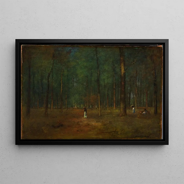Georgia Pins Painting - George Inness — framed artwork on a wall