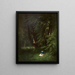 in the Woods - George Inness — framed artwork on a wall