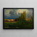 Landscape Study Painting - George Inness — framed artwork on a wall