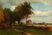 Landscape Painting with Livestock - George Inness — artwork view