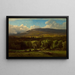 Medway, Massachusetts - George Inness | Painting — framed artwork on a wall