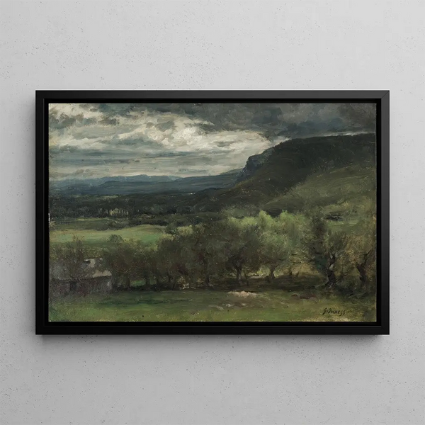 Montclair New Jersey - George Inness — framed artwork on a wall