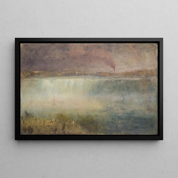Niagara - George Inness — framed artwork on a wall